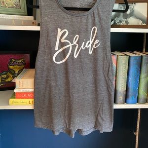 Bride - Heather Grey Tank